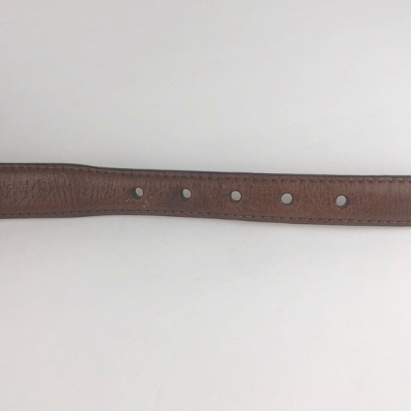 Brighton multicolored pony hair western belt 28 - Picture 8 of 12